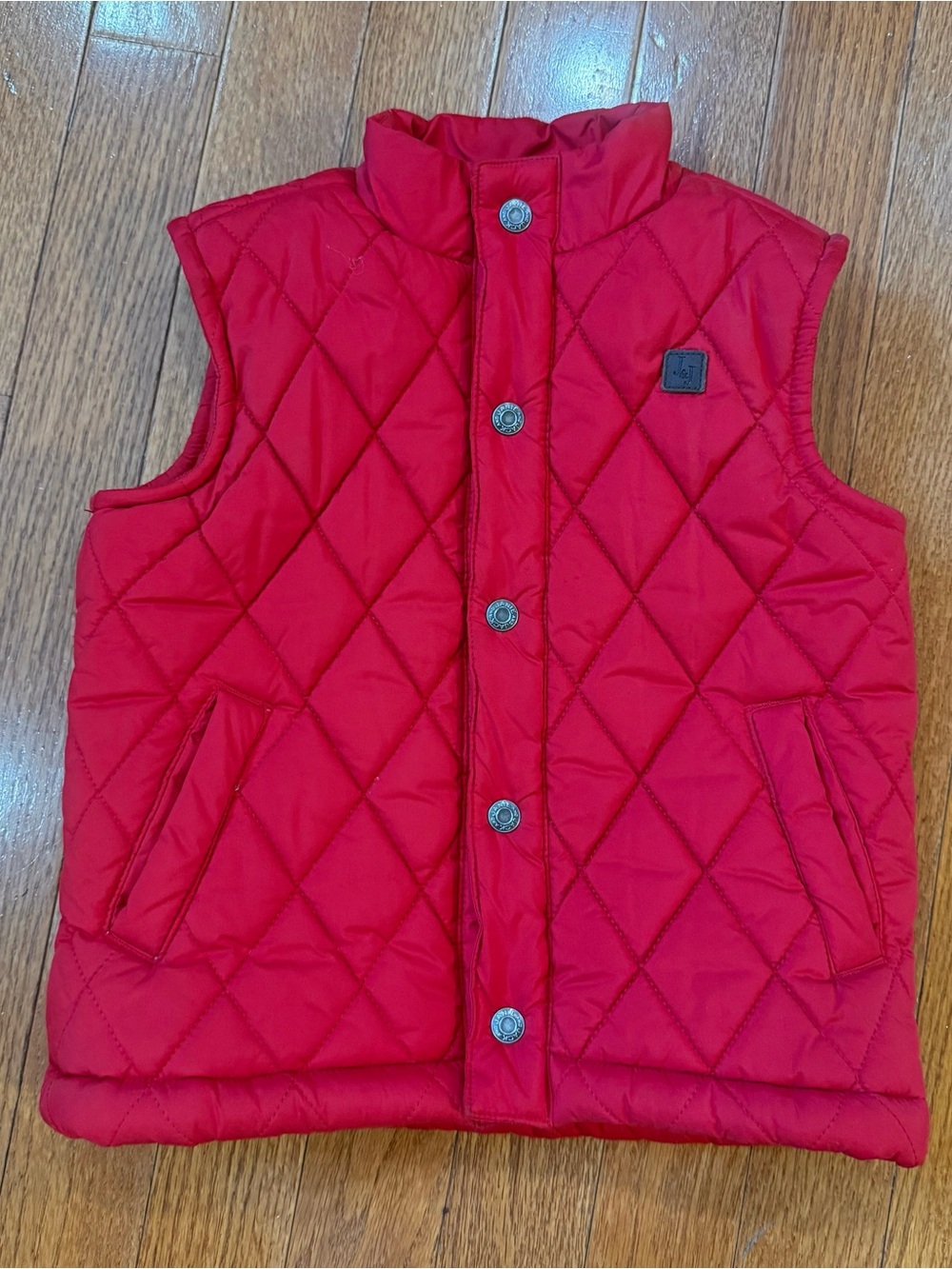 Janie and Jack 18-24 Months Mos Quilted Puffer Vest Toddlers Baby Boys Girls Red